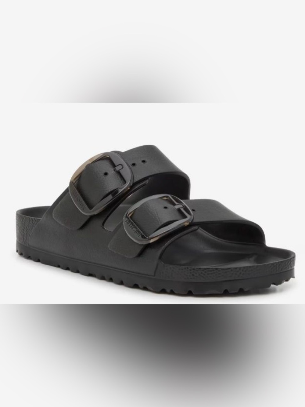 Birkenstock Black Two-Buckle Sansal